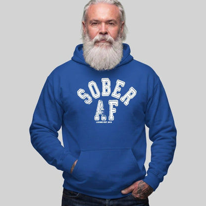Recovery Hoodie | Men's Sober AF Collegiate