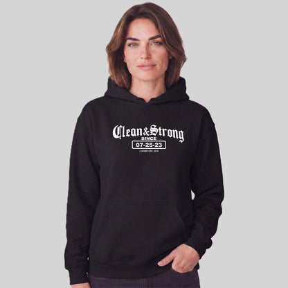 Recovery Hoodie | Women's Old School Clean & Strong