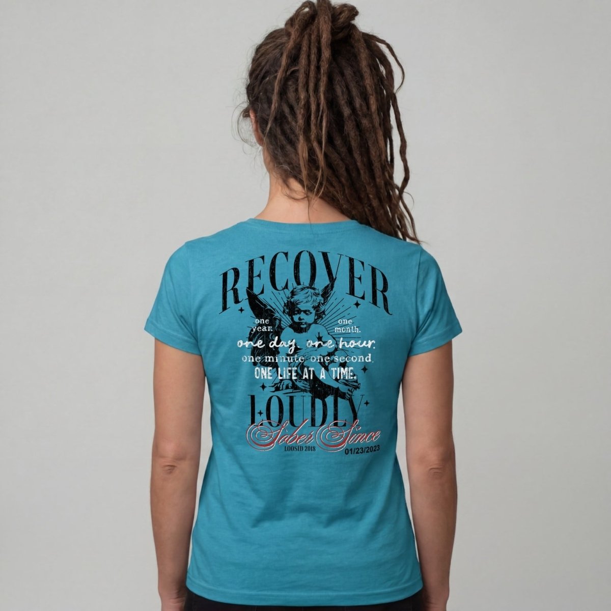Recovery T Shirt | Women's Recover Loudly Limited-Edition
