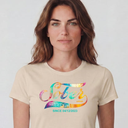 Sober T Shirt | Women's Sober Since Tee