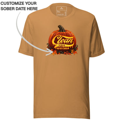Clean T Shirt | Women's Clean Since Pumpkin