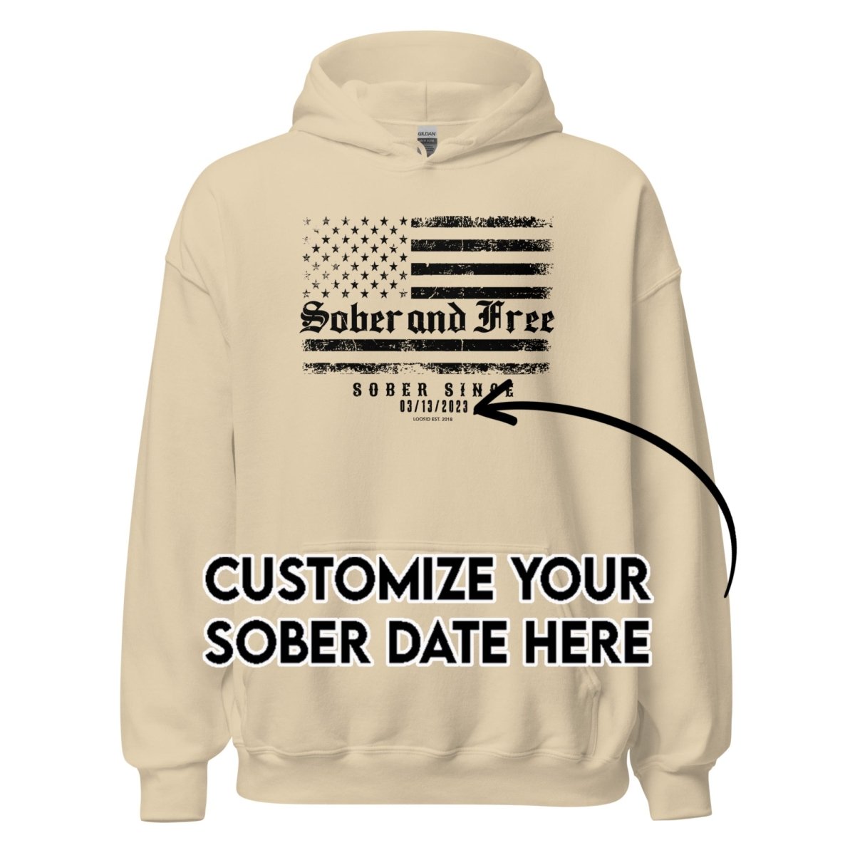 Recovery Hoodie | Men's Sober and Free