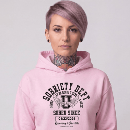 Recovery Hoodie | Women's Sobriety Dept 24/7