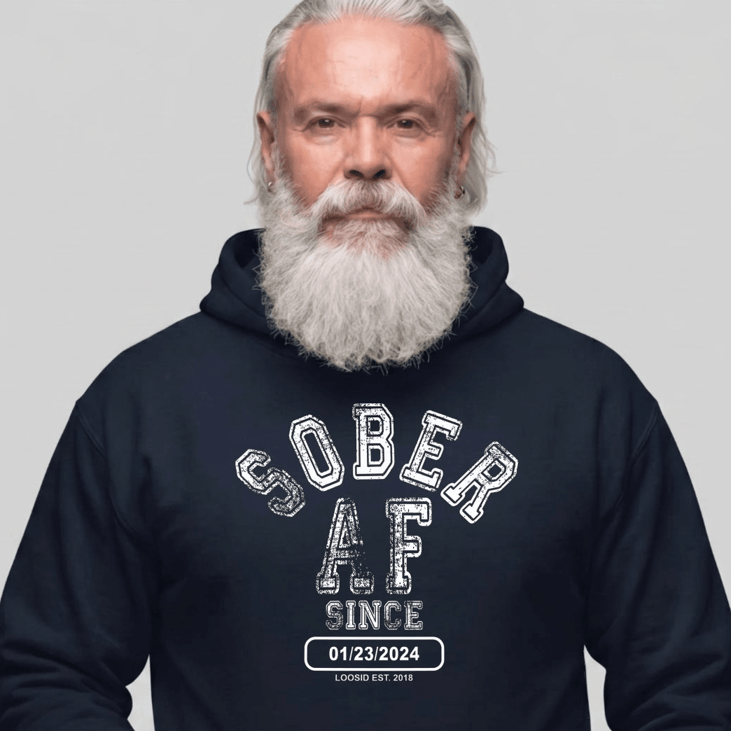 Recovery Hoodie | Unisex Sober AF Since