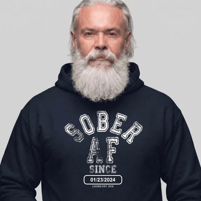 Recovery Hoodie | Unisex Sober AF Since