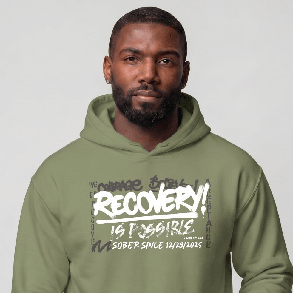 Recovery Hoodie | Men's Recovery Is Possible Hoodie