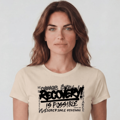 Sober T Shirt | Women's Recovery Is Possible