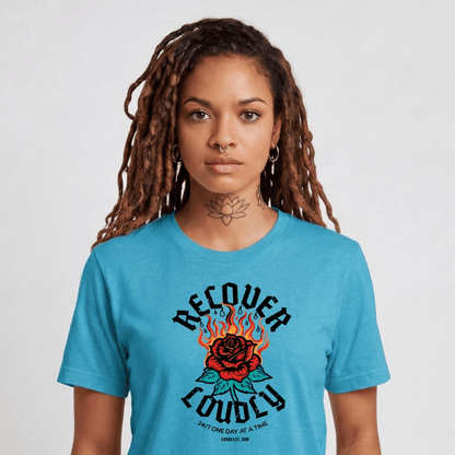 Sober T Shirt | Women's Recover Loudly