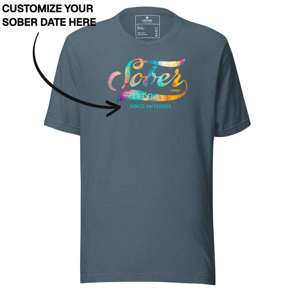 Sober T Shirt | Women's Sober Since Heritage