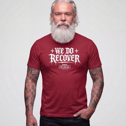 Sober T Shirt | Men's We Do Recover Stand Together