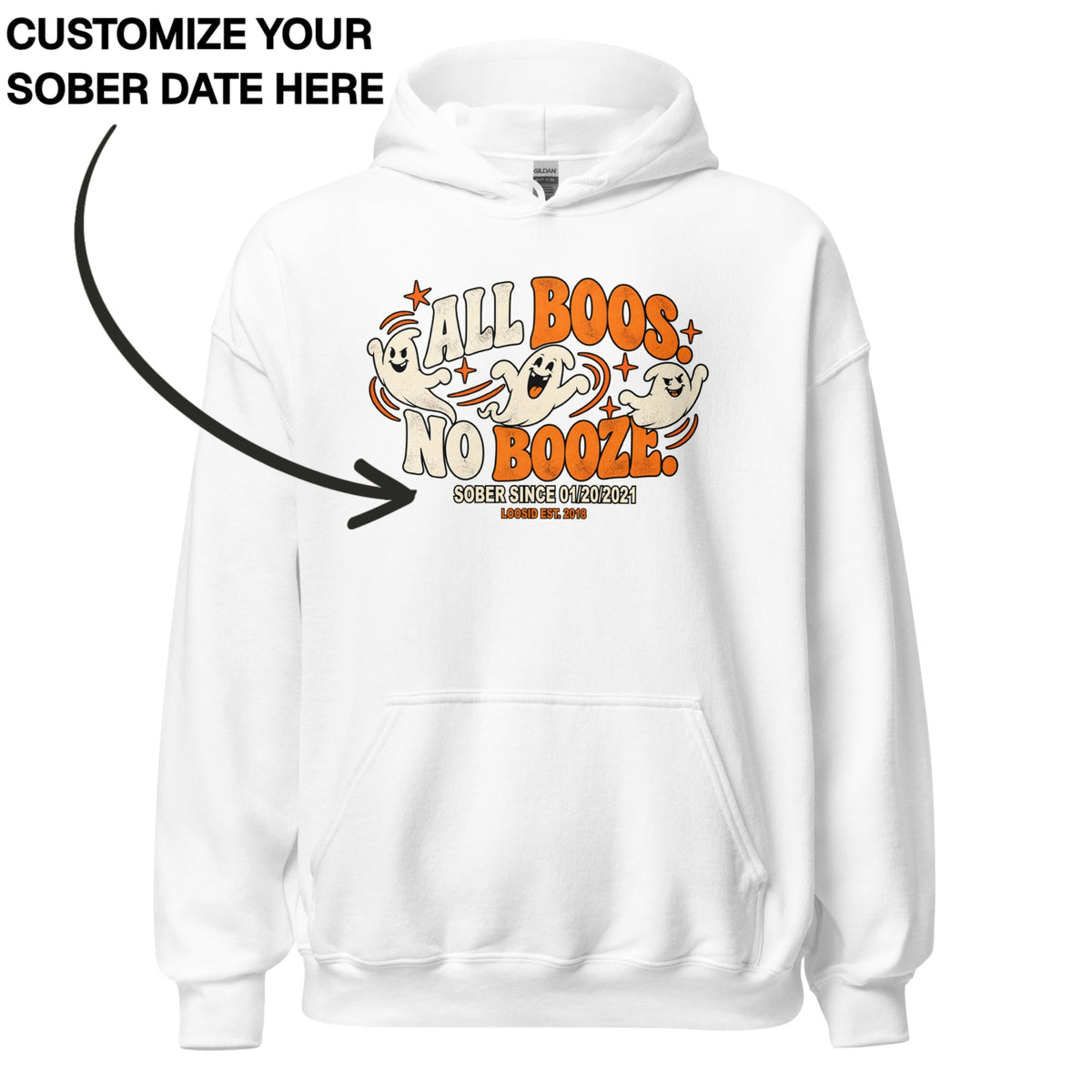 Recovery Hoodie | Women's All Boos No Booze