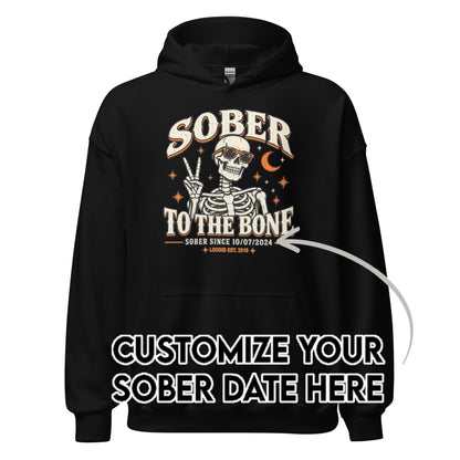 Recovery Hoodie | Men's Sober To The Bone