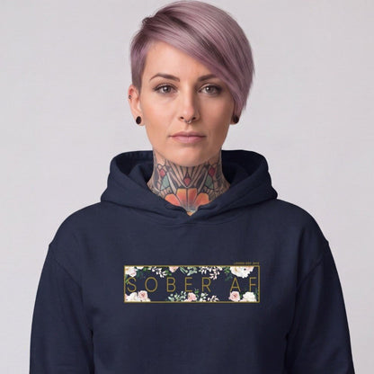 Recovery Hoodie | Women's Sober AF Flower
