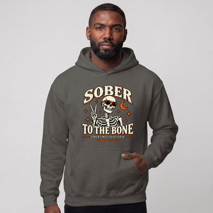Recovery Hoodie | Men's Sober To The Bone