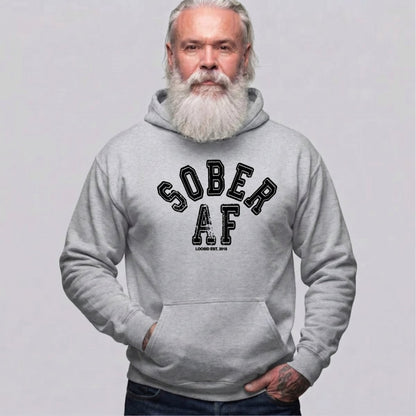 Recovery Hoodie | Men's Sober AF Collegiate