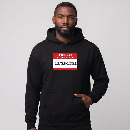 Recover Hoodie | Men's Hello Sober Since