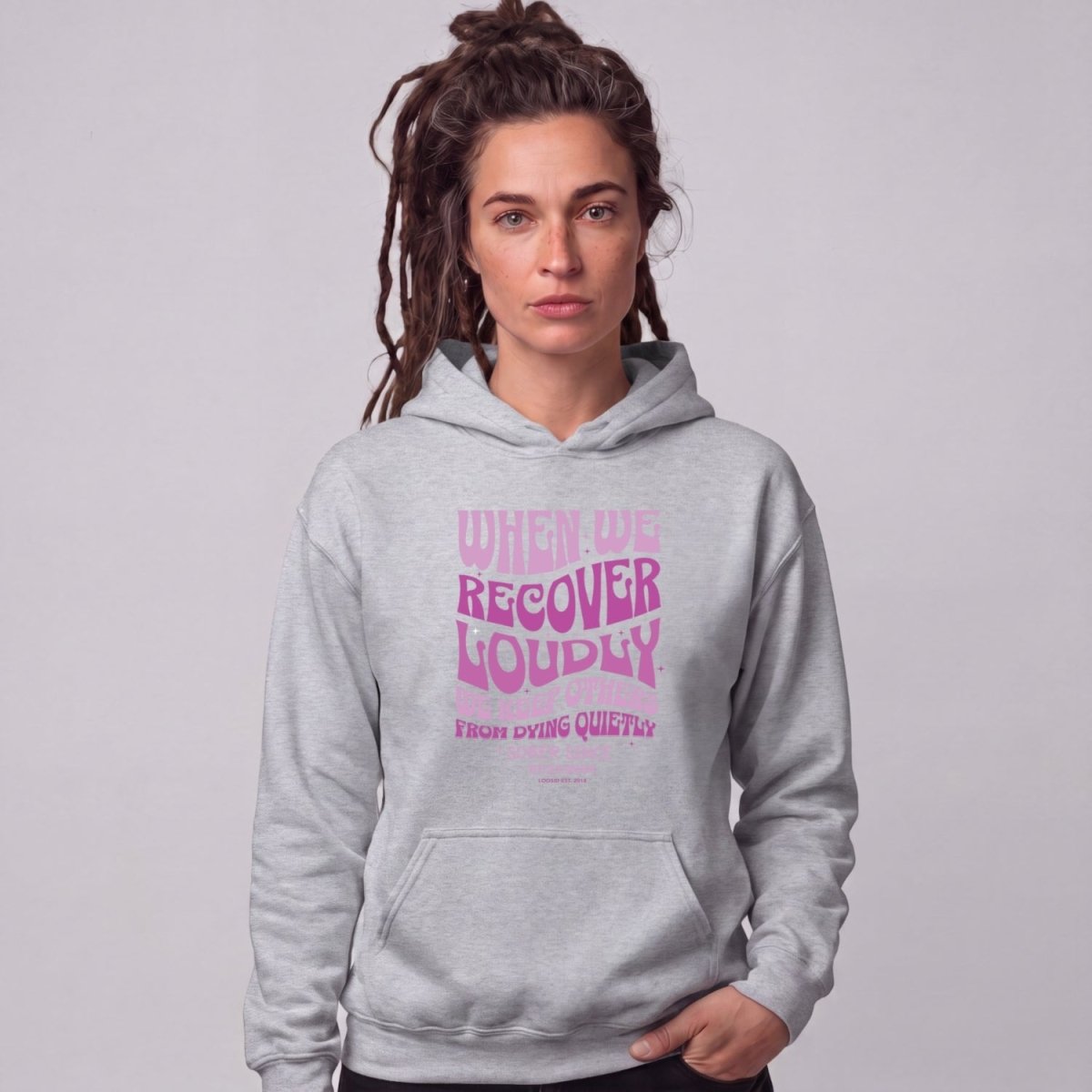 Recovery Hoodie | Women's When We Recover Loudly