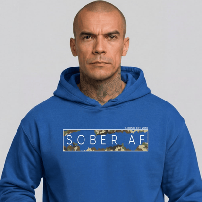 Recovery Hoodie | Men's Sober AF Camo