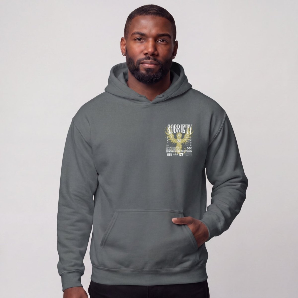 Recovery Hoodie | Women's Phoenix Reborn Recovery Front & Back Print