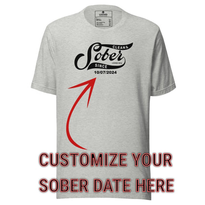 Sober T Shirt | Men's Sober Since
