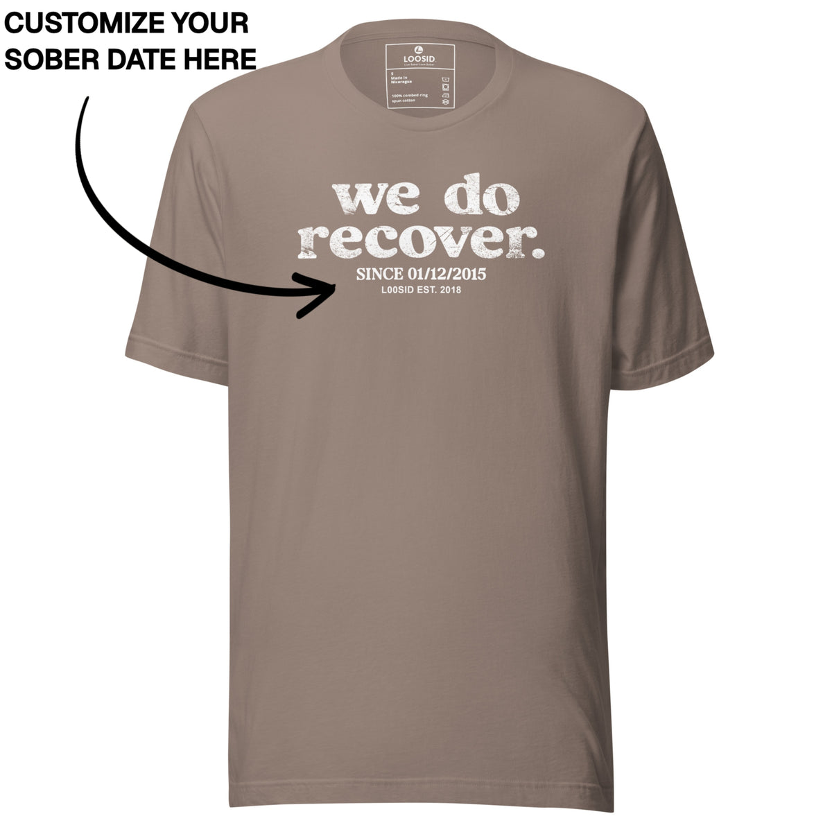 Sober T Shirt | Men's We Do Recover