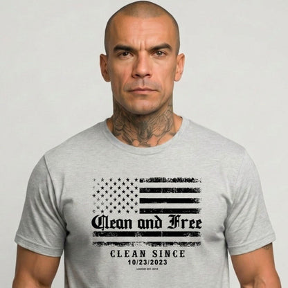 Clean T Shirt | Men's Clean and Free