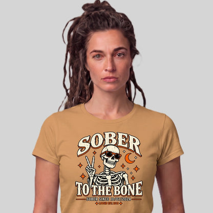 Sober T Shirt | Women's Sober to The Bone