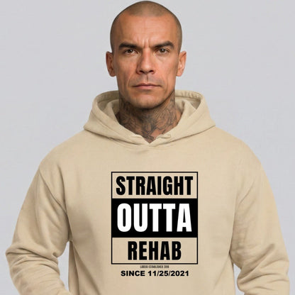 Recovery Hoodie | Men's Straight Outta Rehab