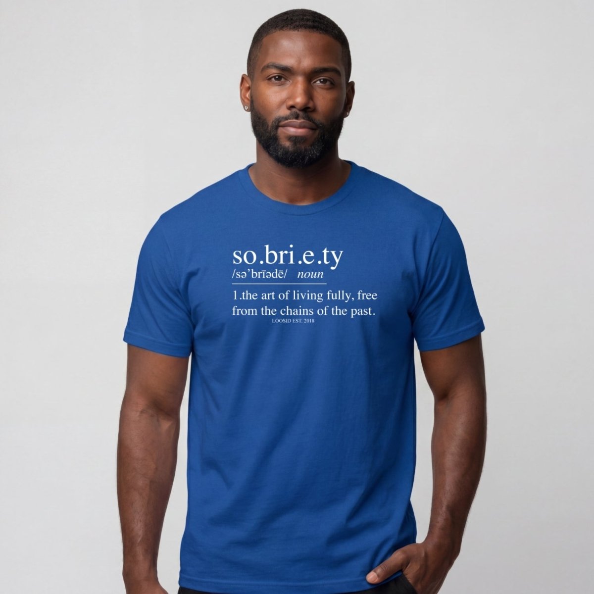 Sober T Shirt | Men's Sobriety Definition