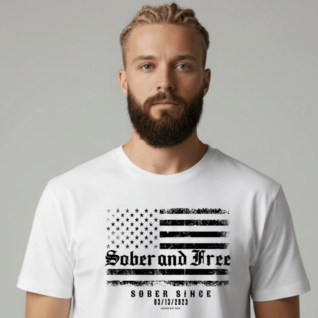 Sober T Shirt | Men's Sober and Free