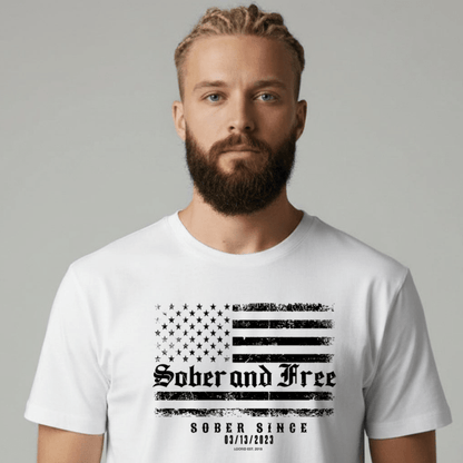 Sober T Shirt | Men's Sober and Free