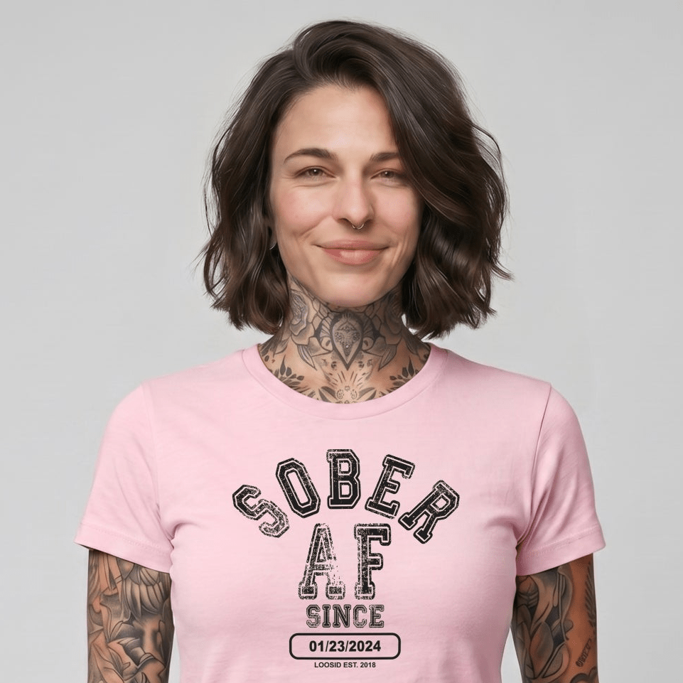 Sober T Shirt | Women's Sober AF Tee