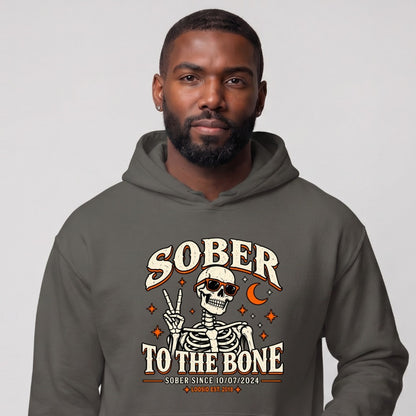 Recovery Hoodie | Men's Sober To The Bone