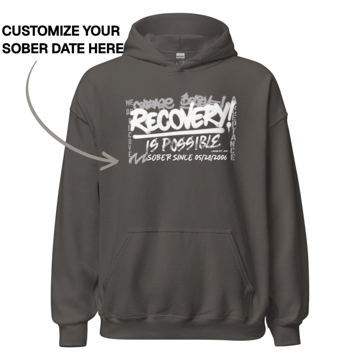 Recovery Hoodie | Men's Recovery Is Possible