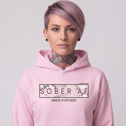 Recovery Hoodie | Women's Sober AF Flower