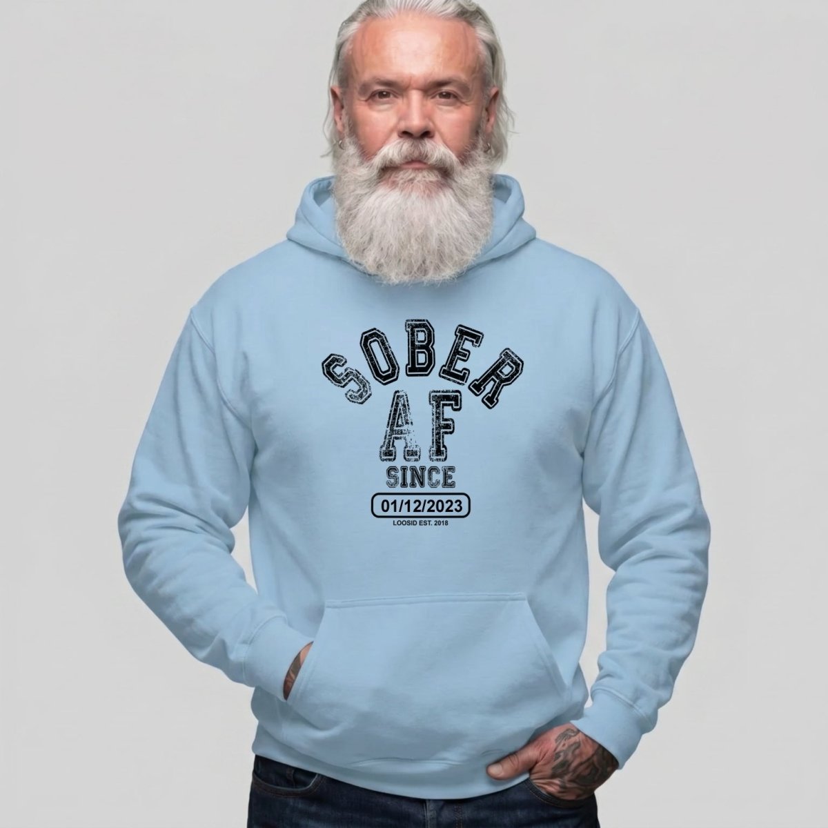 Recovery Hoodie | Men's Sober AF Hoodie