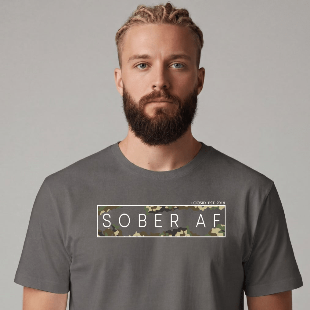 Sober T Shirt | Men's Sober AF Camo