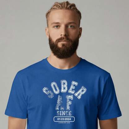 Sober T Shirt | Men's Sober AF Tee