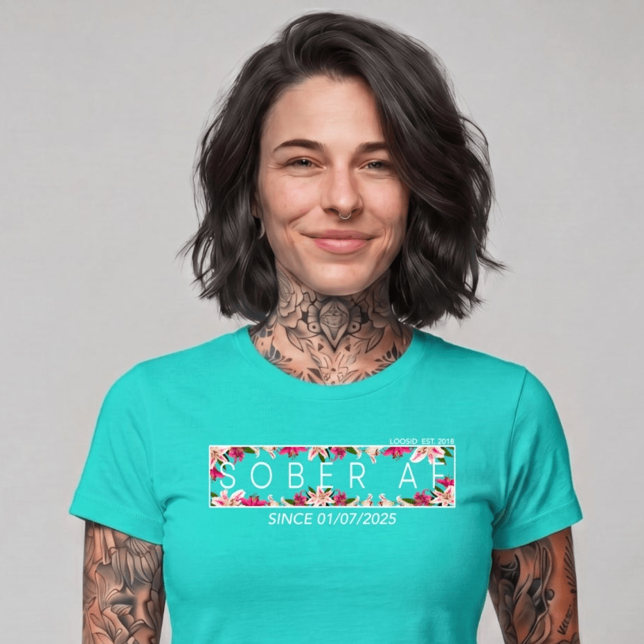 Sober T Shirt | Women's Sober AF Tee
