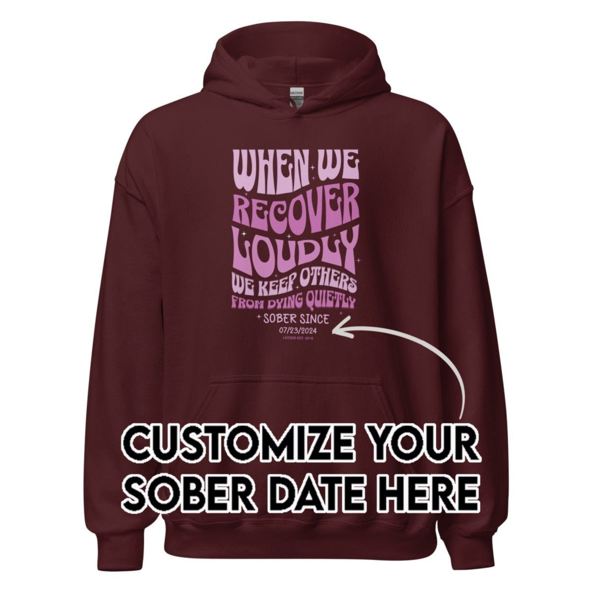 Recovery Hoodie | Women's When We Recover Loudly