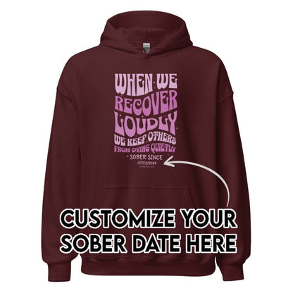Recovery Hoodie | Women's When We Recover Loudly