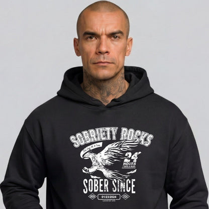 Recovery Hoodie | Men's Sobriety Rocks