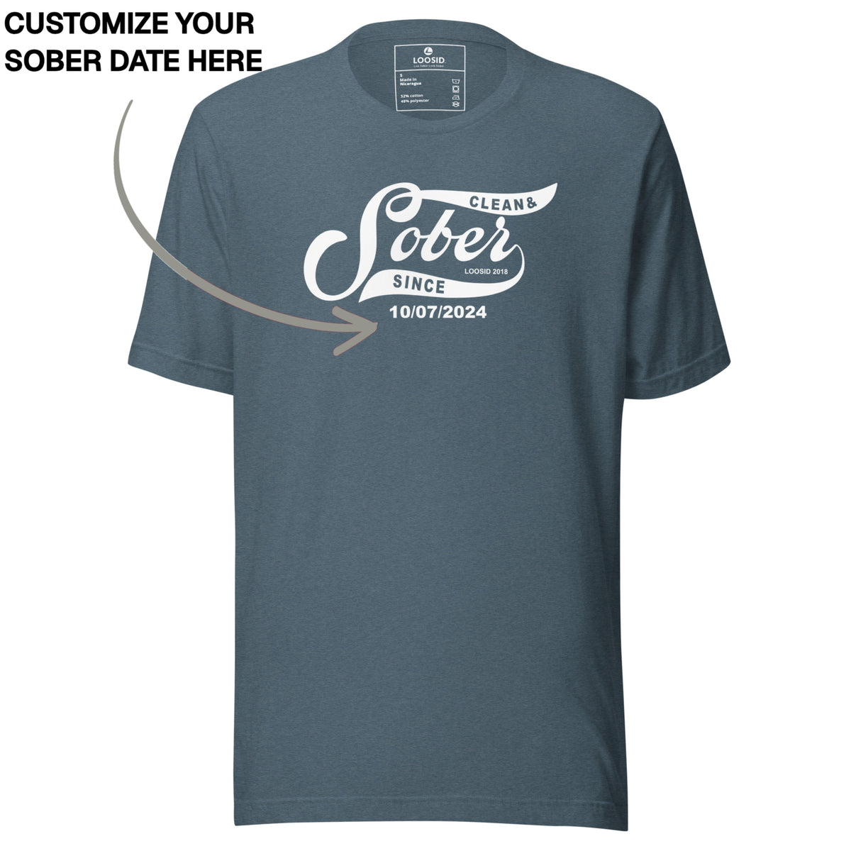 Sober T Shirt | Women's Sober Since