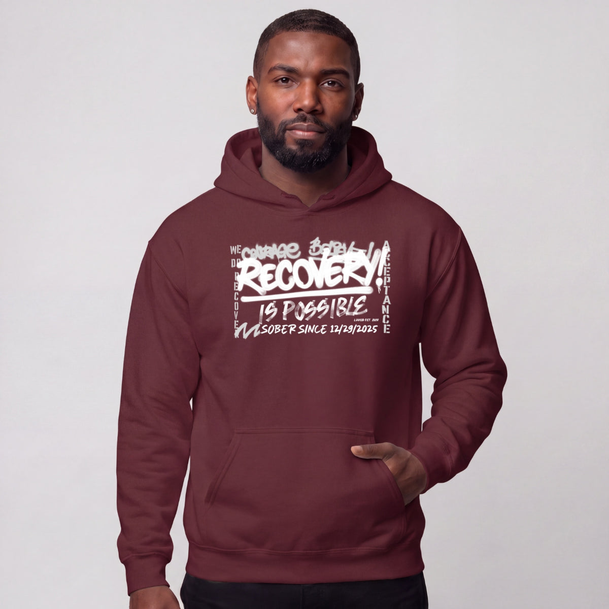 Recovery Hoodie | Men's Recovery Is Possible