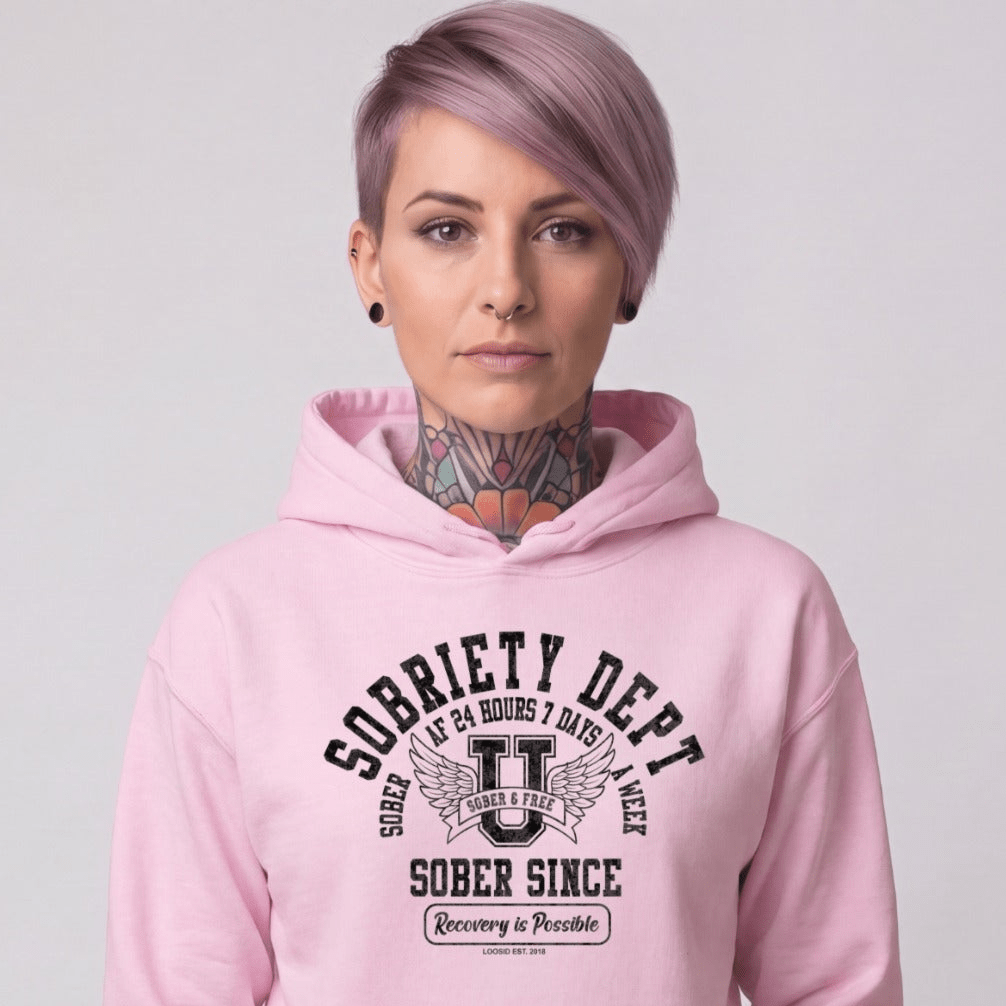 Recovery Hoodie | Women's Sobriety Dept 24/7
