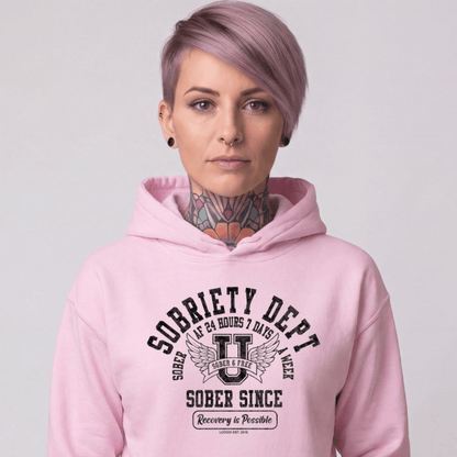 Recovery Hoodie | Women's Sobriety Dept 24/7