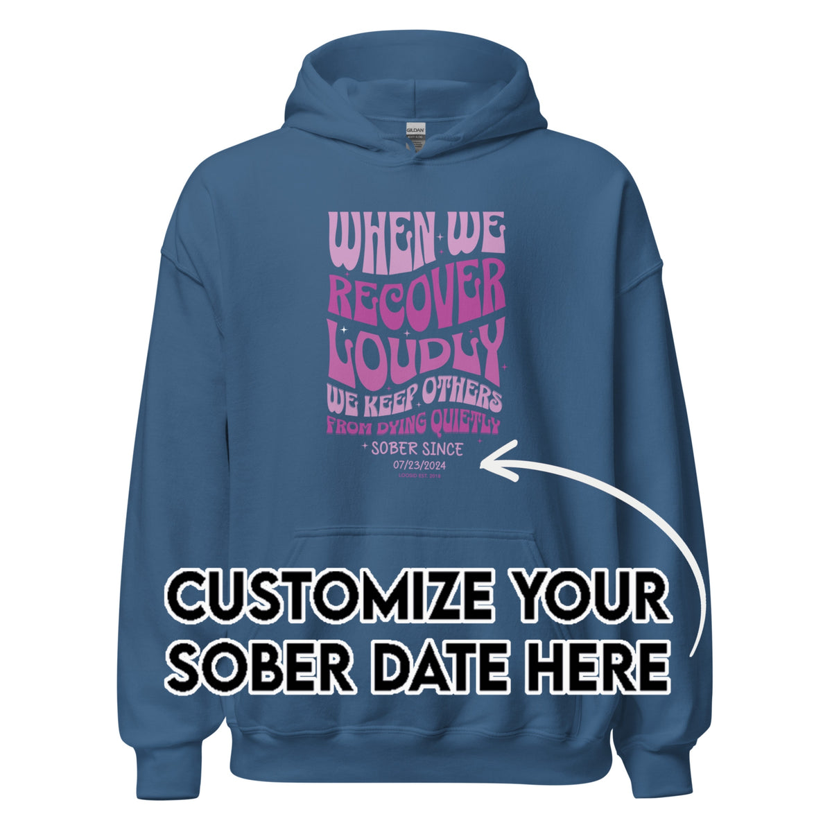 Recovery Hoodie | Women's When We Recover Loudly