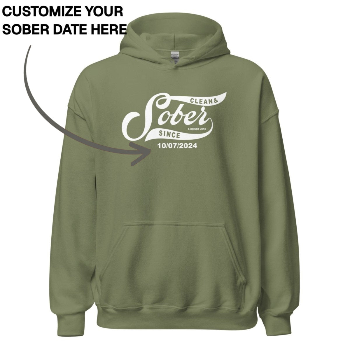 Recovery Hoodie | Women's Sober Since