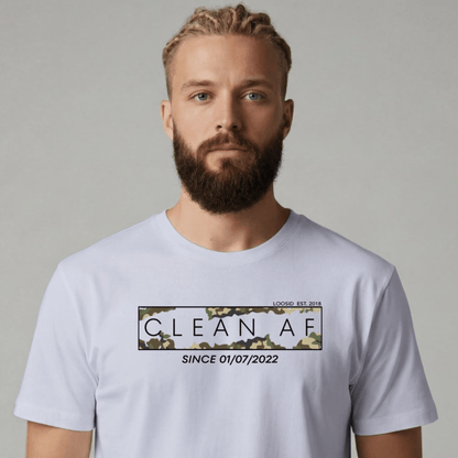 Clean T Shirt | Men's Clean AF Camo
