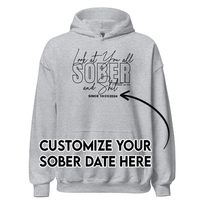 Recovery Hoodie | Men's Look at You Sober and Sh*t